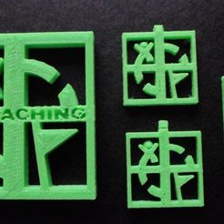 SAM_5077_display_large.jpg STL-Datei Geocaching hanger kostenlos・Design für 3D-Drucker zum herunterladen
