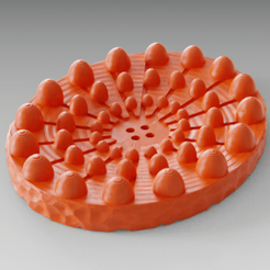 02.png Fichier STL gratuit Ellipsoidal soap holder・Design pour impression 3D à télécharger