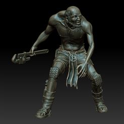 chumb5.jpg STL file Wasteland mechanic in 1:24・Model to download and 3D print