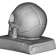 SkullOnBook4.jpg Crane sur Livre - Skull on Book