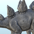 10.png Stegosaurus dinosaur (1) - High detailed Prehistoric animal HD Paleoart