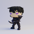 12.png Jin with shadow armor Funko Pop from solo leveling