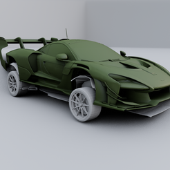1.png STL-Datei McLaren Senna GTR 2021・3D-druckbare Vorlage zum herunterladen