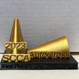 IMG_0469.jpeg 2 Cone AutoCross Event Trophies 2023 season