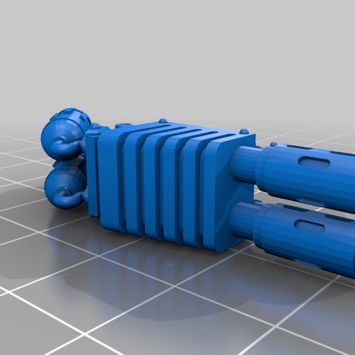 Guardian Robot Melty Gun 3D model