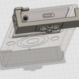 Top-clip-only-zune-ghost.png STL file GOTG3 STAR LORD ZUNE CASE・3D printing idea to download