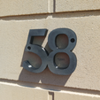 bb1.png House number, numbered stakeout N°29
