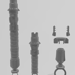 Cere-junda.png Fichier STL Jedi Survivor Cere Junda sabre laser・Plan pour imprimante 3D à télécharger