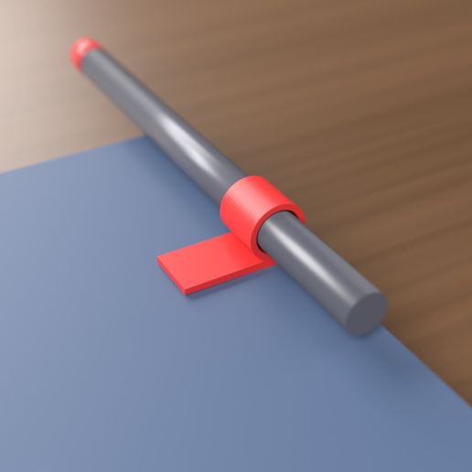 Notebook Pen Loop – Free Clip-On Pen Holder for Journals