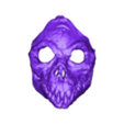 SHAMAN_PREDATOR BIOMASK_DOWN_OBJ.obj 3D BASKILI ŞAMAN PREDATOR BİYOMASK BALTASI VE HANÇERİ PREDATOR 2