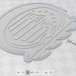 cantral2.jpg Fichier STL gratuit Armoiries de Rosario Central・Objet pour impression 3D à télécharger