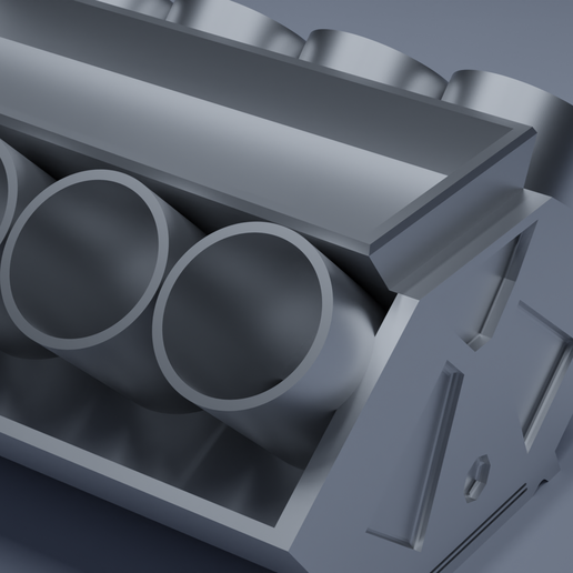 🧰 Simple Engine・Free STL File for 3D printing・Cults
