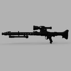 1.png STL file Star Wars DLT-19X blaster (MG 34)・3D printer model to download