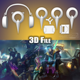 ApheliosHeartsteel06.png Aphelios Heartsteel Accessories League of Legends STL files