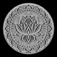 Mandala.jpg Ultra Detailed High Poly Mandala Motif for Wall Decor