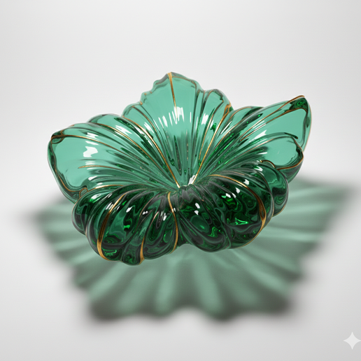 Elegant Flower 3D Model STL – Detailed Bloom for 3D Printing