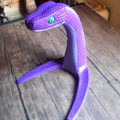 soporte-serp.jpg Snake headphone holder.