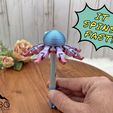 Listing_001.jpg Articulating octopus fidget spinner top