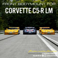 Corvette-C5-R-LM.jpg Mini-Z Body Mount for Corvette C5-R LM