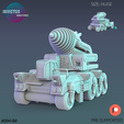 094-IM-Red-Planet-Drill-Station-Huge-v2.png Red Planet Drill Station ‧ Sci-Fi Miniature ‧ Wargame Miniatures ‧ Tabletop 3D Model ‧ RPG Miniature ‧ Cyberpunk Construct ‧ Steampunk War Machine ‧ STL FILE