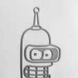 IMG_4366.jpeg Bender 2D Wall Art Futurama