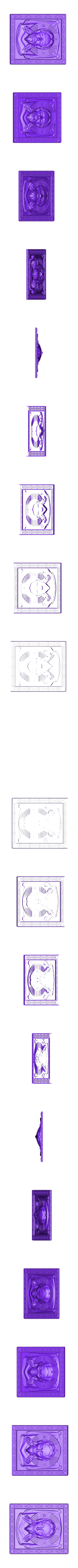 16.stl Jesus face religious