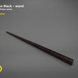 title_page.jpg Sirius Black wand - Harry Potter films 3D print model