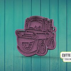Cars-Mate.jpg STL file Mate Cars Cookie cutter・3D printable model to download