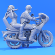 preview4.png Fichier 3D Bosozoku Rider・Modèle à télécharger et à imprimer en 3D