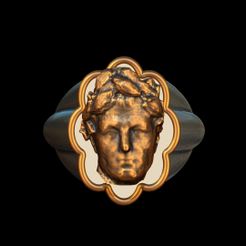 CesarRingTInsta11.jpg Archivo 3D Anillo de bronce y plata Cesar・Objeto imprimible en 3D para descargar, plasmeo3d