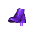 shoes-leon s kennedy.stl Leon S. Kennedy 300mm Pre-Split STL - Residual Evil Requiem Character Statue - Leon Kennedy 3D Print Model