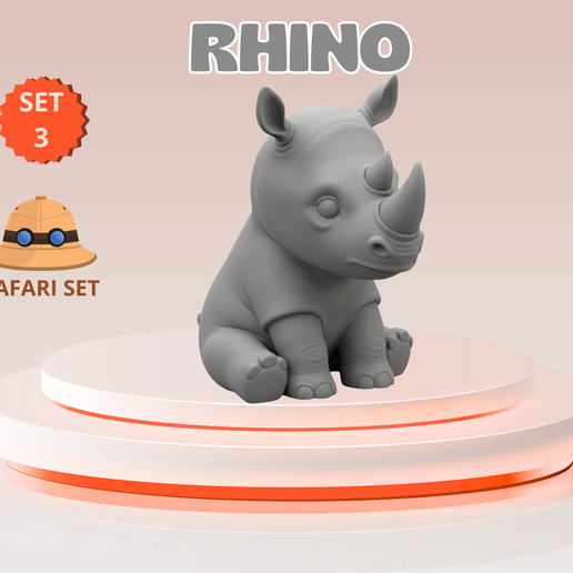 Cute Mini Rhino – Commercial