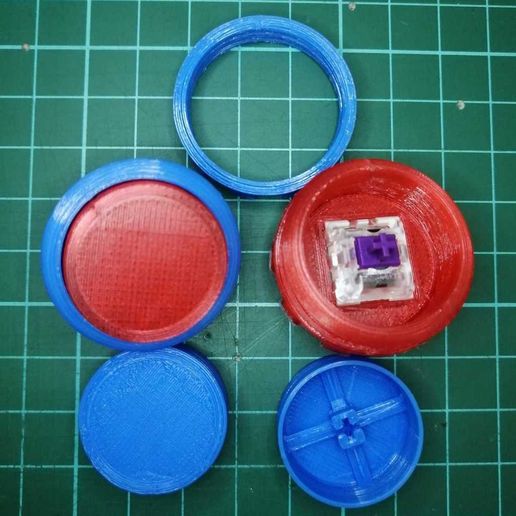 🕹️ DBSF30-Lite A.K.A 30MM Arcade Button casing for