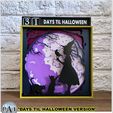 009B.jpg THE LITTLE WITCH - HALLOWEEN COUNTDOWN CALENDAR - WITH LED LIGHTING