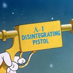 A-\ SINTEGRATING pistoL =| M Martian Disintegration Pistol