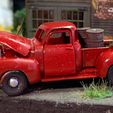 194111536_787968415440064_8250094668669792830_n.jpg Chevy truck 1951 H0, other scales, diorama 3D