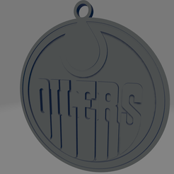 Edmonton-Oilers.png STL file Edmonton Oilers Keychain・3D printable model to download