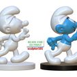 Smurf-pose-1-2.jpg The Smurfs 3D Model - Smurf fan art printable model