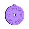 Rogue 20 kg.stl Rogue Calibrated Discs : Crossfit Fitness Key Chain : Crossfit Gym