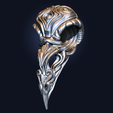 r1.png Collier décoratif tête de corbeau
