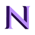 NM.stl Letras y Números ASSASSINS CREED | Logo