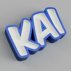 LED_-_KAI_2023-May-09_12-54-04AM-000_CustomizedView66382750498.jpg Fichier 3D NAMELED KAI - LAMPE LED AVEC NOM・Modèle imprimable en 3D à télécharger