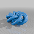 90e09264-a6f4-40b3-b39d-78641ce64b6c.png Torus knot decoration