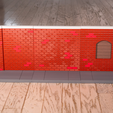 2.png Brick Wall Diorama - Street Scene Modular Action Figure Display