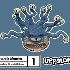 a6145a7123fd29b7c3e2d858a22df2f8_display_large.jpg Free STL file Eyestalk Monster・3D printable object to download