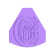 Logo CARC 7 estrellas.stl Mate Rosario Central ( 7 stars shield)