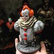 B70D370F-FA29-4F3D-BC71-EA26032FD2A4.jpeg Pennywise Bust High quality - IT chapter Two - Halloween 3D print