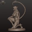 4.jpg Scorpion Cyborg – Futuristic Female Assassin STL for 3D Printing | Obsidian 3D