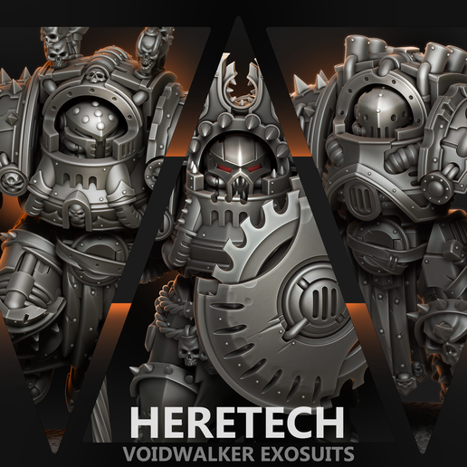 Heretech Voidwalker Exosuits