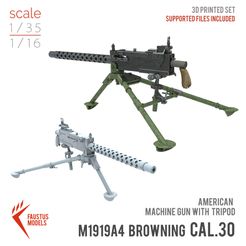 tri-0.jpg Archivo STL M1919A4 BROWNING CAL.30 AMERICAN MACHINE GUN TRIPOD 3D-PRINT 1/35 AND 1/16・Plan de impresora 3D para descargar